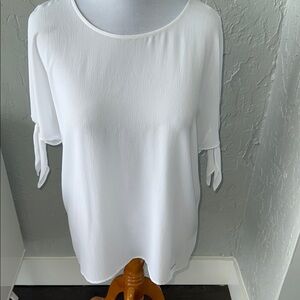 Michael Kors Cold Shoulder Blouse